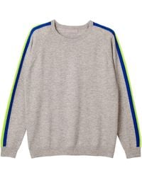 Cove - Neon Stripe Cashmere Jumper - Lyst