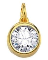 LINYA JEWELLERY - Birthstone Charm - Lyst