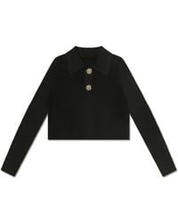 Roch Perel - Knit Crystal Top - Lyst