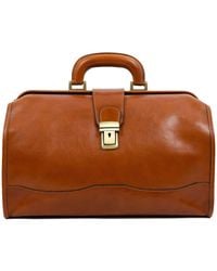 Time Resistance - Small Leather Doctor Bag For - Lyst