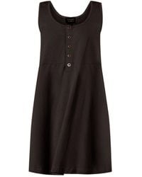 Known Supply - Button Up Sleeveless Dress - Lyst