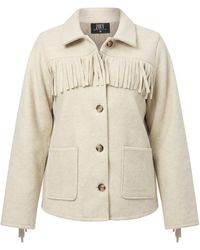 Zoe - Neutrals Yuna Jacket - Lyst