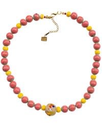 Sunset Magic Studio - African Ceramic Necklace - Lyst