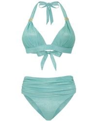 Leyla Maya Ltd - Annie & Paloma High Waisted Bikini Set - Lyst