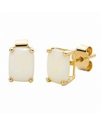 Belinda Jewelz - Opal Stud Earrings - Lyst
