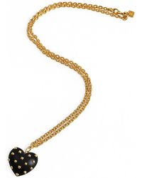 Michael Nash Jewelry - Ophelia Resin Studded Heart Pendant - Lyst