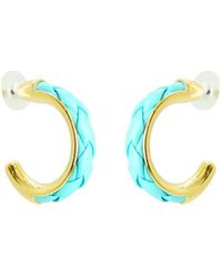 Gissa Bicalho - Handmade Acrylic Earring Hoop Oca And Trece - Lyst