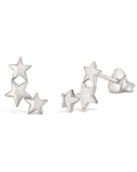 Dinny Hall - Bijou Star Trio Studs - Lyst