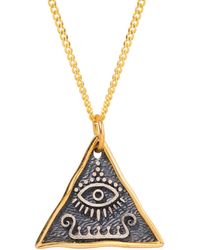 Ebru Jewelry - Spiritual Evil Eye Protection Sterling & Necklace - Lyst
