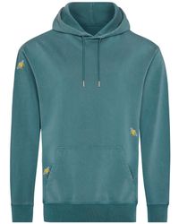 INGMARSON - Bee Embroidered Organic Cotton Hoodie - Lyst