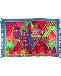 Beatrice von Tresckow - Neon Savanna Stilvoll Wool Shawl - Lyst