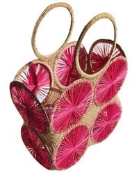 OhSun - Neutrals Mimosa Xl Raffia Beach Tote - Lyst