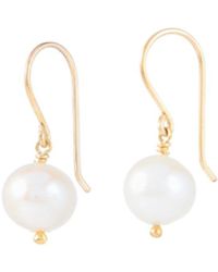 Inari Jewellery - Snowball Freshwater Pearl Earrings - Lyst