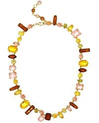 Uchi and Soto - Hanabi Mixed Stone Necklace - Lyst