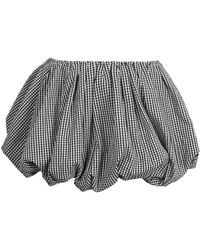 Amy Lynn - Claudia Gingham Ultra Mini Puffball Skirt - Lyst