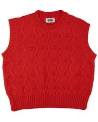 Gigi Knitwear - Bubble Vest - Lyst