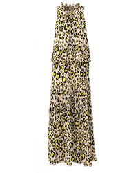 Julia Allert - Designer Long Sleeveless Dress With Print - Lyst