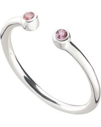 Lily Charmed - October Birthstone Open Style Ring - Lyst