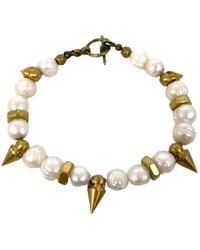 Rachel Nathan - On Point: Pearl Bracelet - Lyst