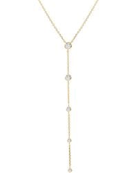 BLOOMTINE | Earth Angel HQ - Illuminess Premium Vermeil Sparkle Lariat Necklace - Lyst