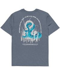 Anchor and Crew - Heather Snake Another Good Day Organic Cotton T-Shirt - Lyst