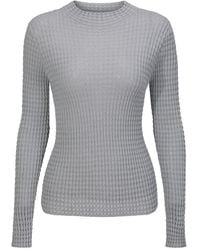 NUAJE NUAJE - Auden Merino Wool Mock Neck Top - Lyst