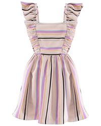 AVENUE No.29 - Ruffle Short Dress - Lyst
