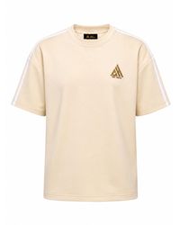 Chic Urban - Neutrals Core Stripe Performance T-Shirt - Lyst