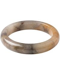 seree - Playground Marble Jade Stone Bangle - Lyst