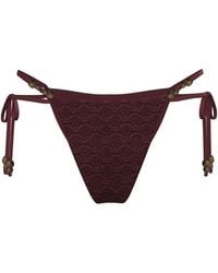Blackbough Swim - Vera Double Strap Cheeky Bottoms Henna - Lyst
