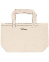 Éclectique - Neutrals Canvas Tote Bag - Lyst