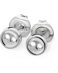 Lucy Quartermaine - Small Button Studs - Lyst
