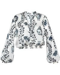 Aguaclara - Dynastie Blouse - Lyst