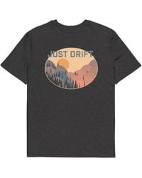 Anchor and Crew - Heather Just Drift. Seeker Organic Cotton T-Shirt - Lyst