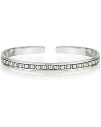 Charlotte's Web Jewellery - Maharani Silver Open Bracelet - Lyst
