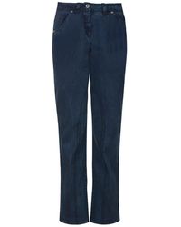 Conquista - Full Length Straight Denim Pants - Lyst