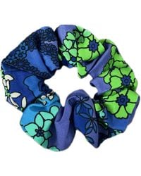 Introvertie VIENNA - Viscose Rayon Scrunchie Bloom Azure - Lyst