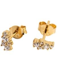Claire Hill Designs - Galaxy Sparkly Stud Earrings - Lyst