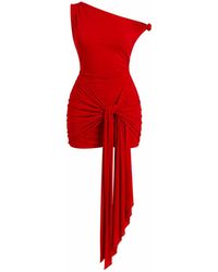 Maison De Gala - Aurelia Crimson Mini Dress - Lyst