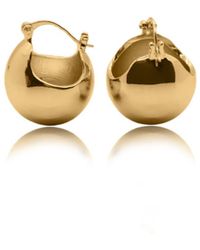 VIEA - Maeve Dome Drop Earrings - Lyst