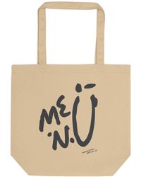 Anchor and Crew - Neutrals Neutral Twelve Me.N.U Editions Recycled Cotton Tote Bag - Lyst