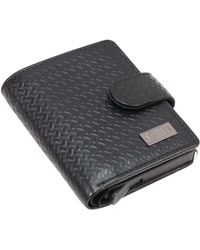 Storm - Draco Carbon Leather Embossed Pop-Up Wallet - Lyst