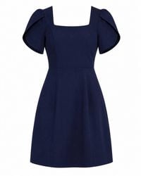 Girl In Mind - Reeve Square Neck Mini Dress - Lyst