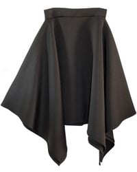 Laura Daili - Sharp Midi Skirt - Lyst