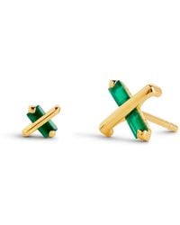 Kasun - Butterfly Kiss Earrings - Lyst