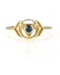Charlotte's Web Jewellery - Third Eye Chakra Vermeil Ring - Lyst