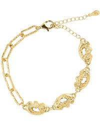 Ballinger Jewellery - Molten Chain Link Adjustable Bracelet - Lyst