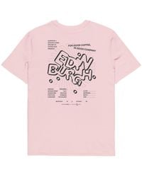 Anchor and Crew - Cotton Gustatory Edinburgh Coffee Scene Organic Cotton Embroidered T-Shirt - Lyst