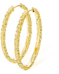 Lucy Quartermaine - Large Hula Hoop Earrings - Lyst