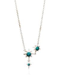 Lila Rasa - Celestial North Star Necklace Gemstone - Lyst